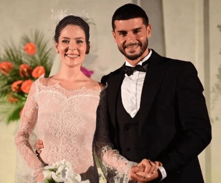 Yıldız Çağrı Atiksoy ve Berk Oktay evlendi! Düğüne ünlü akını...