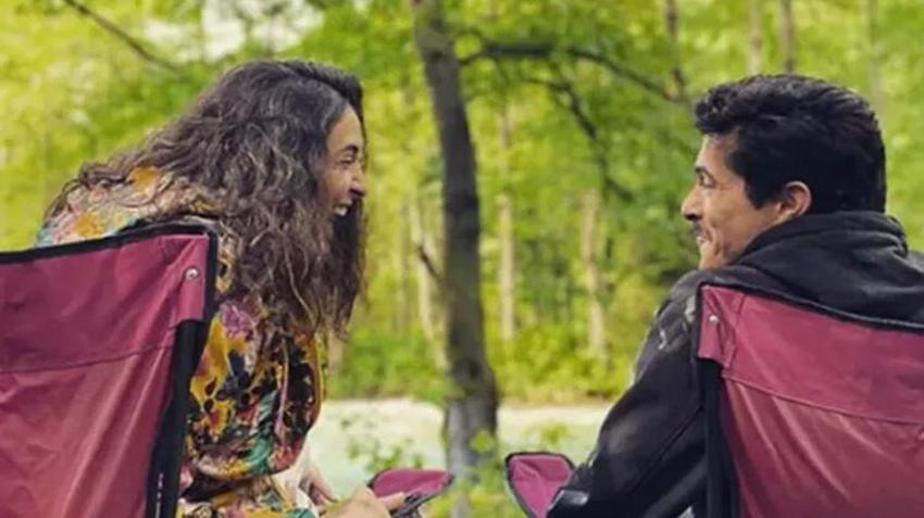 Aslıhan Gürbüz ve İsmail Hacıoğlu çiftinden yeni kare!