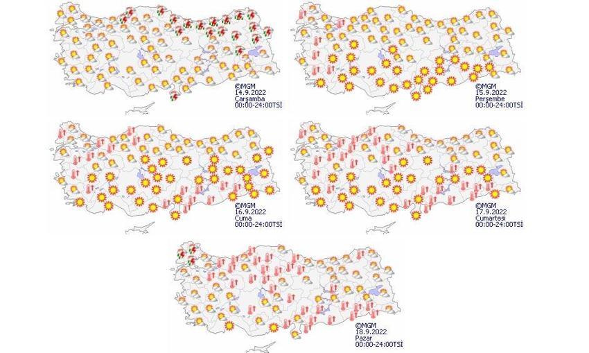 Çöl sıcakları başlıyor! Hava tersine dönüyor, 5 gün sürecek! Meteoroloji'den son dakika açıklaması