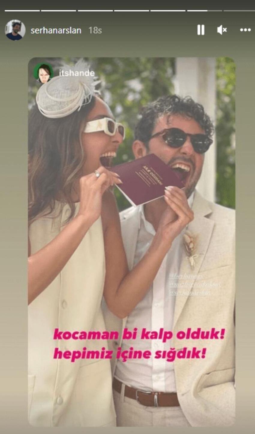 Hayat Bilgisi'nin Kopil'i Serhan Arslan evlendi!