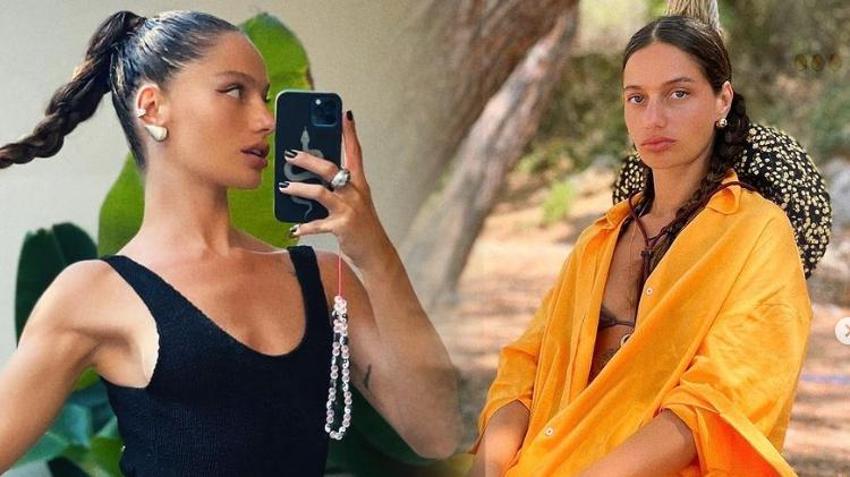 Gülcan Arslan'ın bikini pozları mest etti