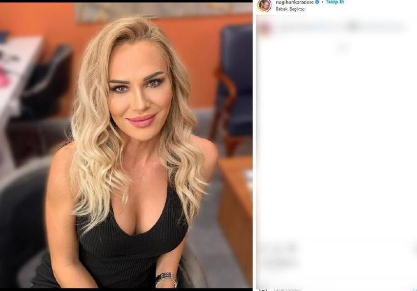 Survivor Nagihan Karadere derin yırtmaçlı elbisesiyle göz kamaştırdı: ‘Çağla Şikel kıskandı’