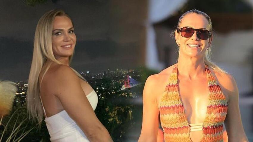 Survivor Nagihan Karadere derin yırtmaçlı elbisesiyle göz kamaştırdı: ‘Çağla Şikel kıskandı’