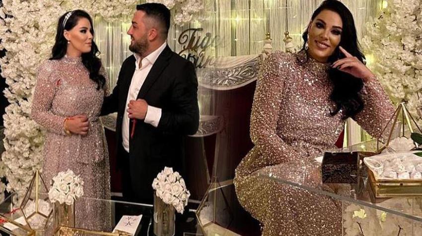Tuğçe Tayfur nişanlandı! Ferdi Tayfur'un fotoğraflarda olmaması dikkat çekti