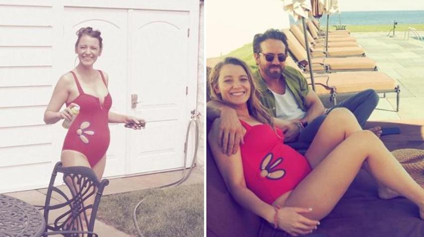 Blake Lively, evini gözetleyen muhabirlere ateş püskürdü: İşte hamile fotoğraflarım...