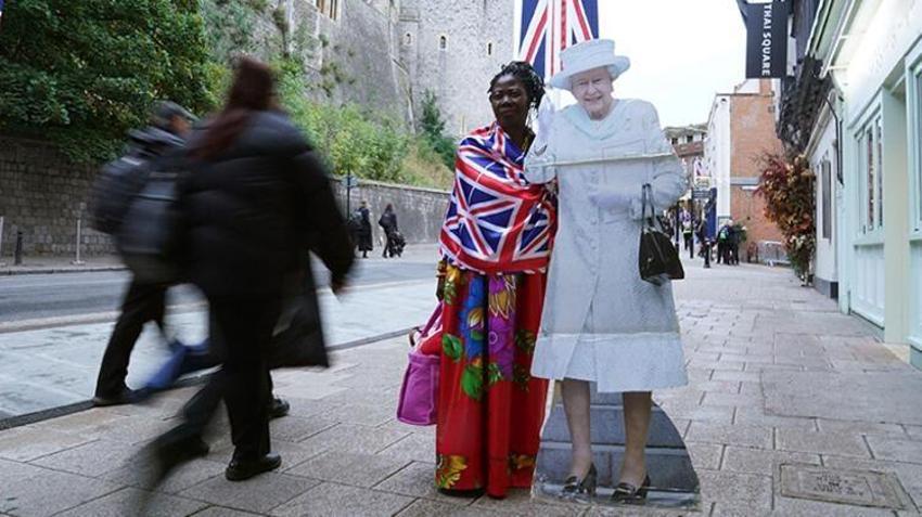 İngiltere Kraliçesi 2. Elizabeth'in cenaze töreninde tarihi görüntüler, son yolculuğuna uğurlandı! 'Terör alarmı verildi, tüm dünya anbean izledi