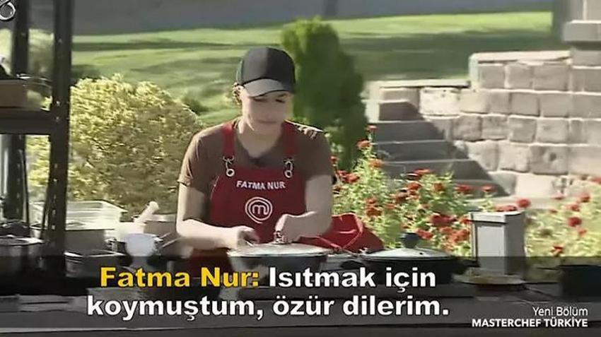 MasterChef Fatma Nur'dan takımı bitiren hata! "MasterChef'te şımarmamayı öğreneceksin"