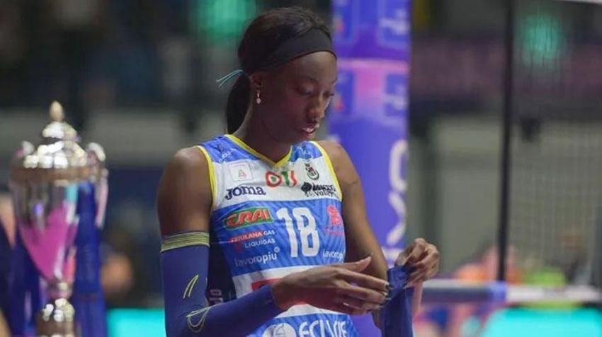 Vakıfbank'ın yıldız pasör çaprazı Paola Egonu'ya ırkçılık şoku! Canlı yayında skandal...