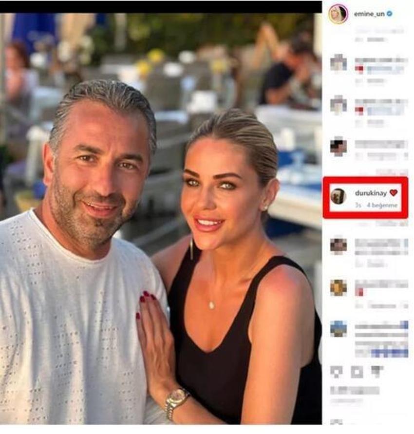 Emine Ün yeni aşkını sosyal medyadan ilan etti!