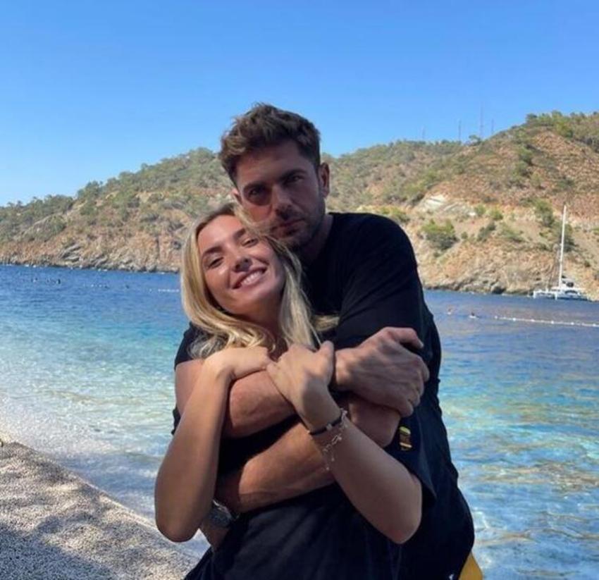 Sude Burcu ile Mert Öcal evlilik yolunda ilk adımı attı! İşte nişandan kareler...