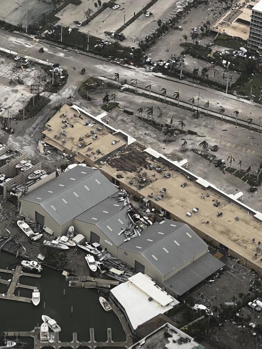 Ian Kasırgası’nın Florida’da neden olduğu tahribat gün yüzüne çıktı