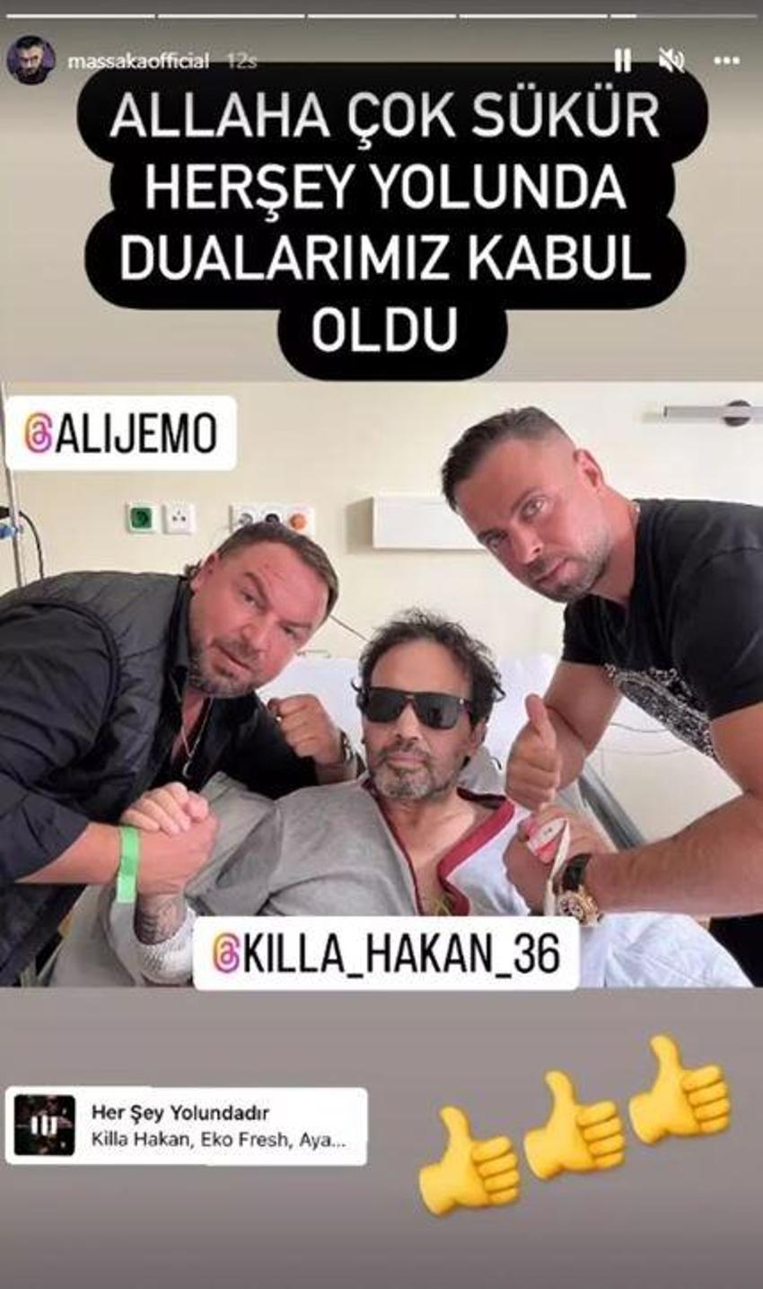 Killa Hakan'dan 7 ay sonra ilk paylaşım! 'Dünyayı bir anlık terk ettim ve geri döndüm'