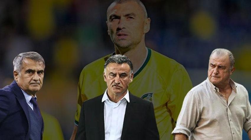 Galtier, Fatih Terim, Hiddink, Şenol Güneş... Burak Yılmaz dünyaca ünlü hocalarla çalıştı en iyi teknik adamı açıkladı