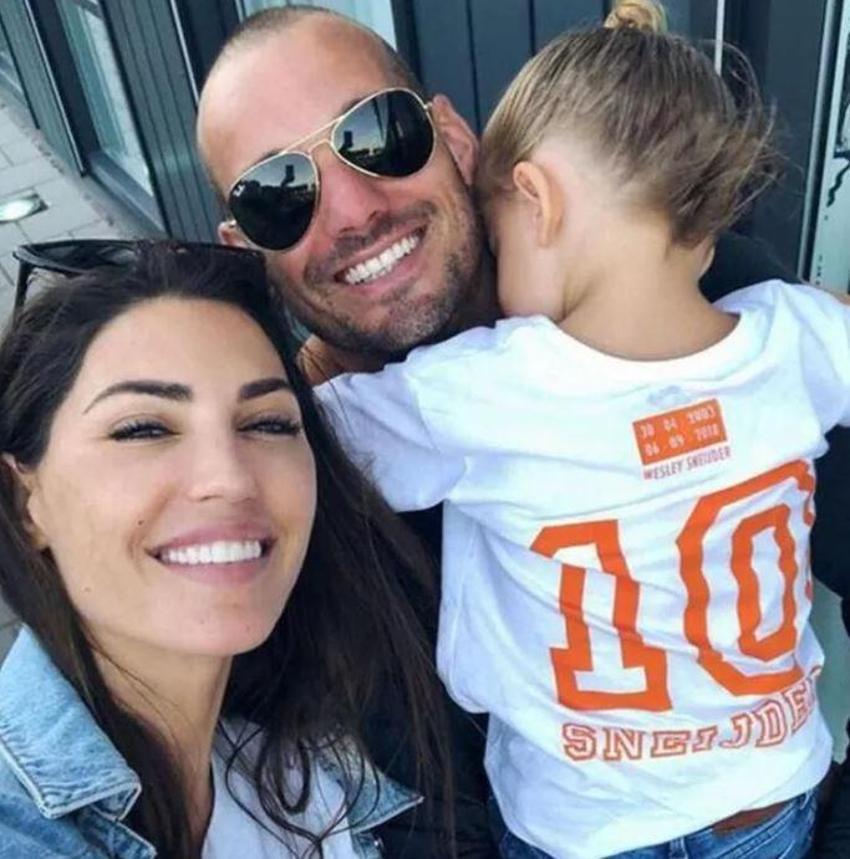 Wesley Sneijder, mekandan tanıştığı kadınla çıktı! Panikleyince bunu yaptı