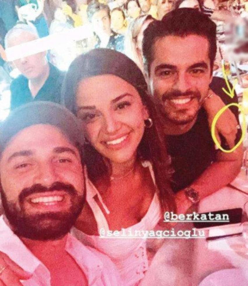 Oyuncu Berk Atan, eski aşkı Selin Yağcıoğlu ile barıştı!