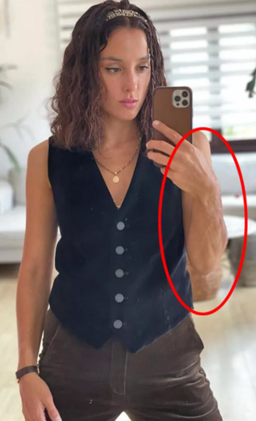 Cansu Tosun'dan deniz pozları!