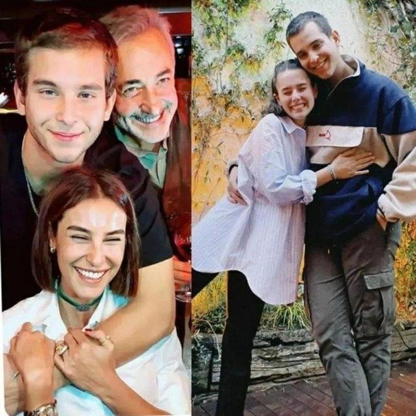 Arzum Onan ve Mehmet Aslantuğ'un oğlu Can sevgilisiyle paylaştı! 'Annene benziyor'