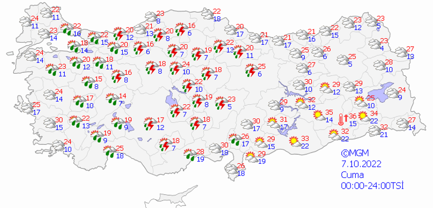 Meteoroloji'den soğuk hava ve çok kuvvetli yağmur açıklaması! Özellikle son dakika 3 uyarı birden yapıldı, 66 ilde başlıyor