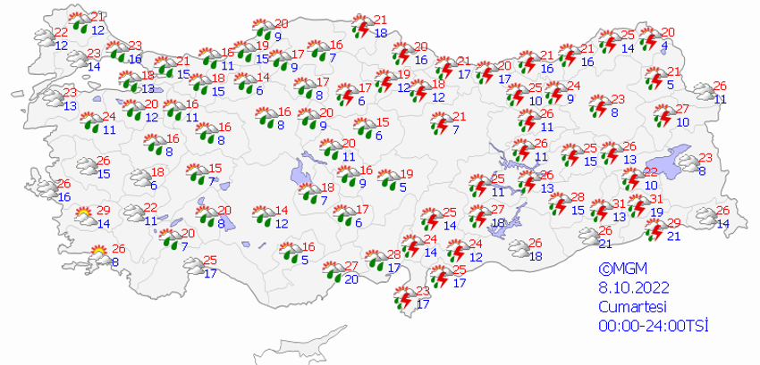 Meteoroloji'den soğuk hava ve çok kuvvetli yağmur açıklaması! Özellikle son dakika 3 uyarı birden yapıldı, 66 ilde başlıyor