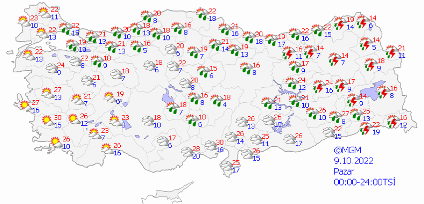 Meteoroloji'den soğuk hava ve çok kuvvetli yağmur açıklaması! Özellikle son dakika 3 uyarı birden yapıldı, 66 ilde başlıyor