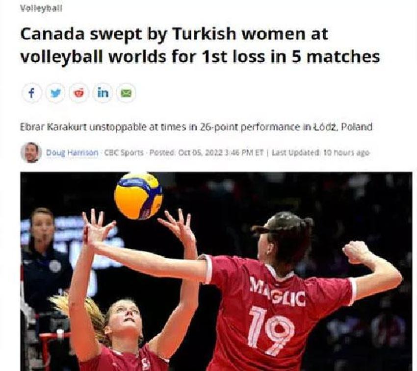 Filenin Sultanları, FIVB Dünya Şampiyonası'nda çeyrek finalde! Ebrar Karakurt için övgü dolu sözler: Türkiye intikam aldı...