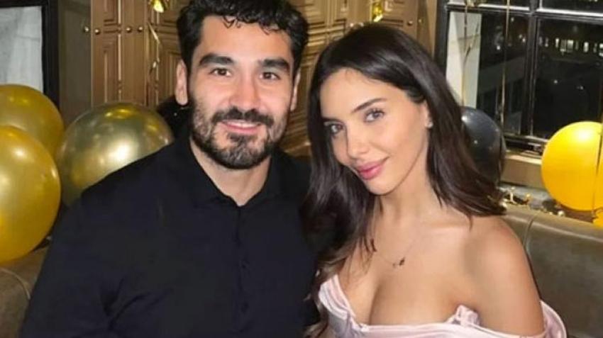 İlkay Gündoğan'ın eşi Sara Arfaoui Manchester'ı karıştırdı!