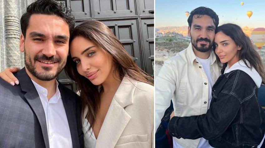 İlkay Gündoğan'ın eşi Sara Arfaoui Manchester'ı karıştırdı!