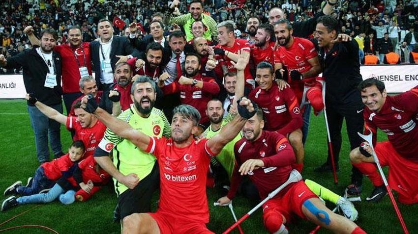 Ampute Futbol Milli Takımı, Dünya Kupası'nda finale yükseldi!