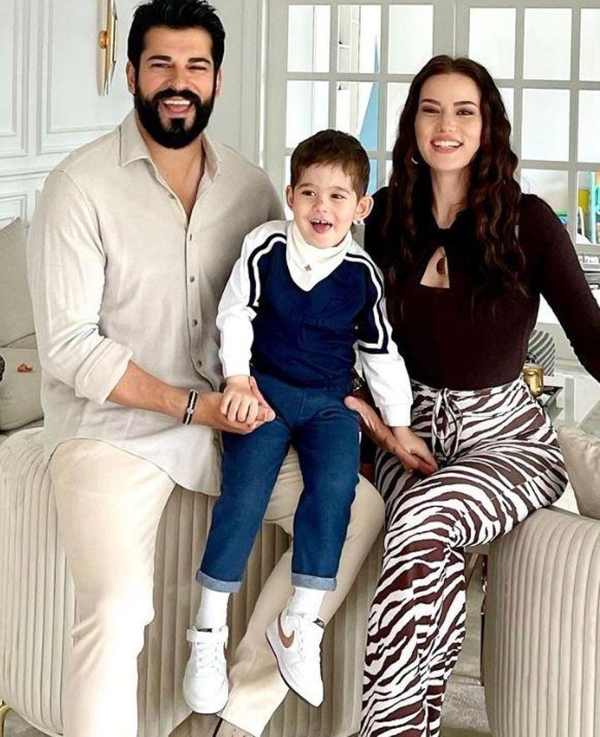 Burak Özçivit, eşi Fahriye Evcen'i gezmeye çıkardı: Her boşluğunda beraberiz