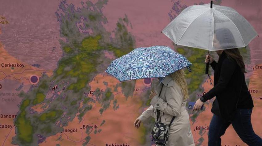 Yağmur dalgası geliyor! Meteoroloji saat ve tarih verdi, işte il il hava durumu
