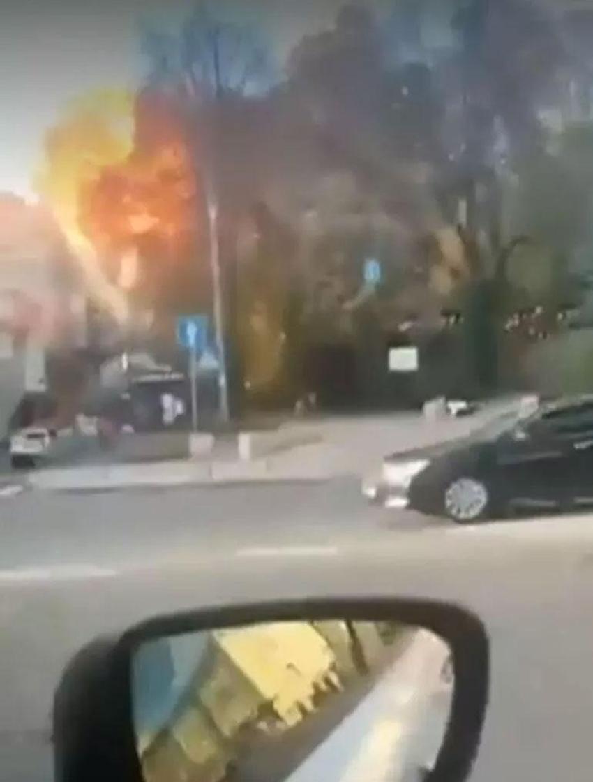 Ukrayna'nın başkenti Kiev'de peş peşe patlamalar! 8 ölü 24 yaralı...