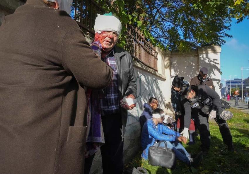 Ukrayna'nın başkenti Kiev'de peş peşe patlamalar! 8 ölü 24 yaralı...