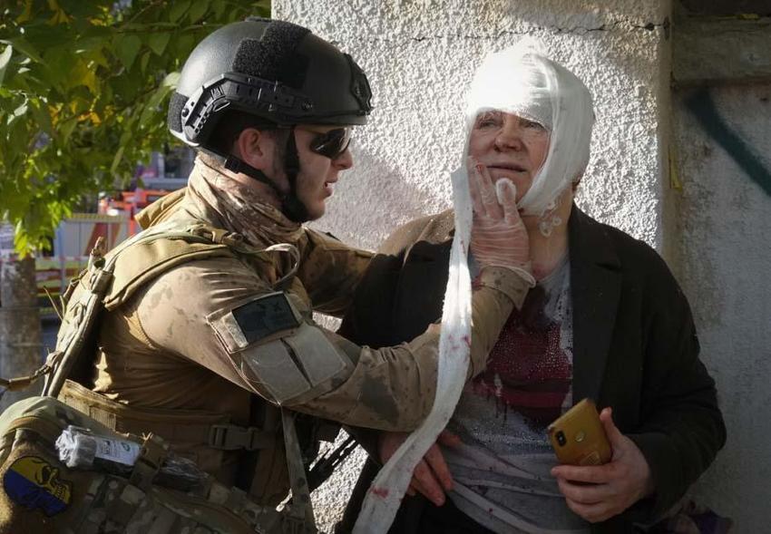 Ukrayna'nın başkenti Kiev'de peş peşe patlamalar! 8 ölü 24 yaralı...