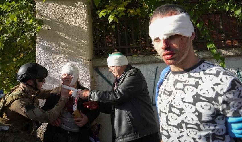 Ukrayna'nın başkenti Kiev'de peş peşe patlamalar! 8 ölü 24 yaralı...