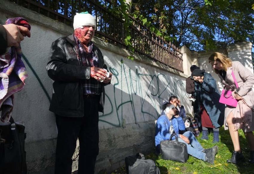 Ukrayna'nın başkenti Kiev'de peş peşe patlamalar! 8 ölü 24 yaralı...