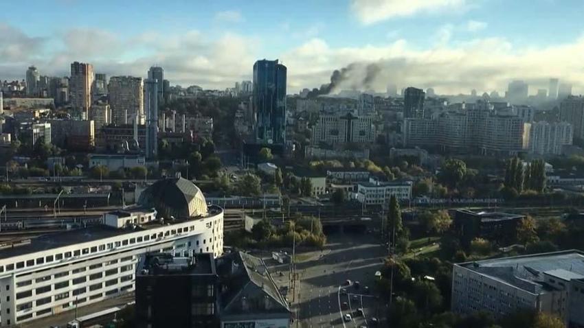 Ukrayna'nın başkenti Kiev'de peş peşe patlamalar! 8 ölü 24 yaralı...