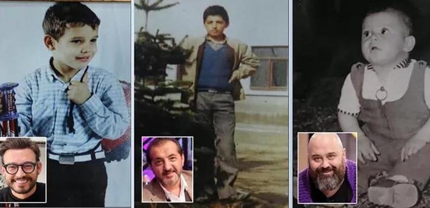 Ünlülerin küçüklükleri! 'Zamanla herkes değişir'