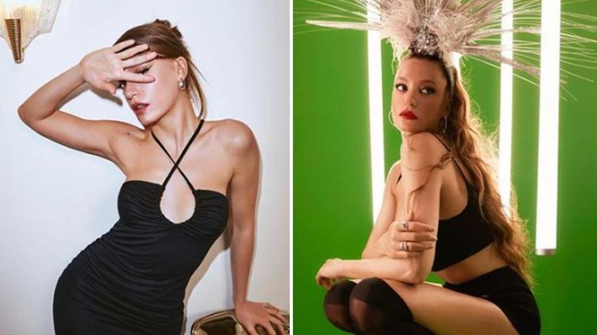Serenay Sarıkaya'dan sıfır makyaj paylaşım!