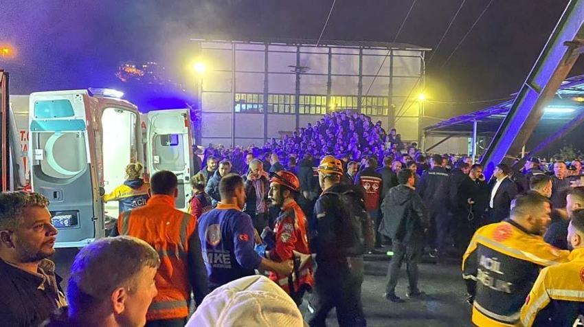 Bartın'da maden ocağında patlama meydana geldi