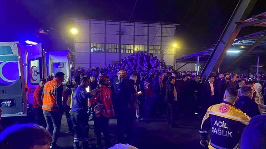 Bartın'da maden ocağında patlama meydana geldi