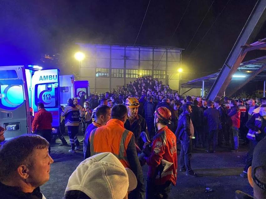 Bartın'da maden ocağında patlama meydana geldi