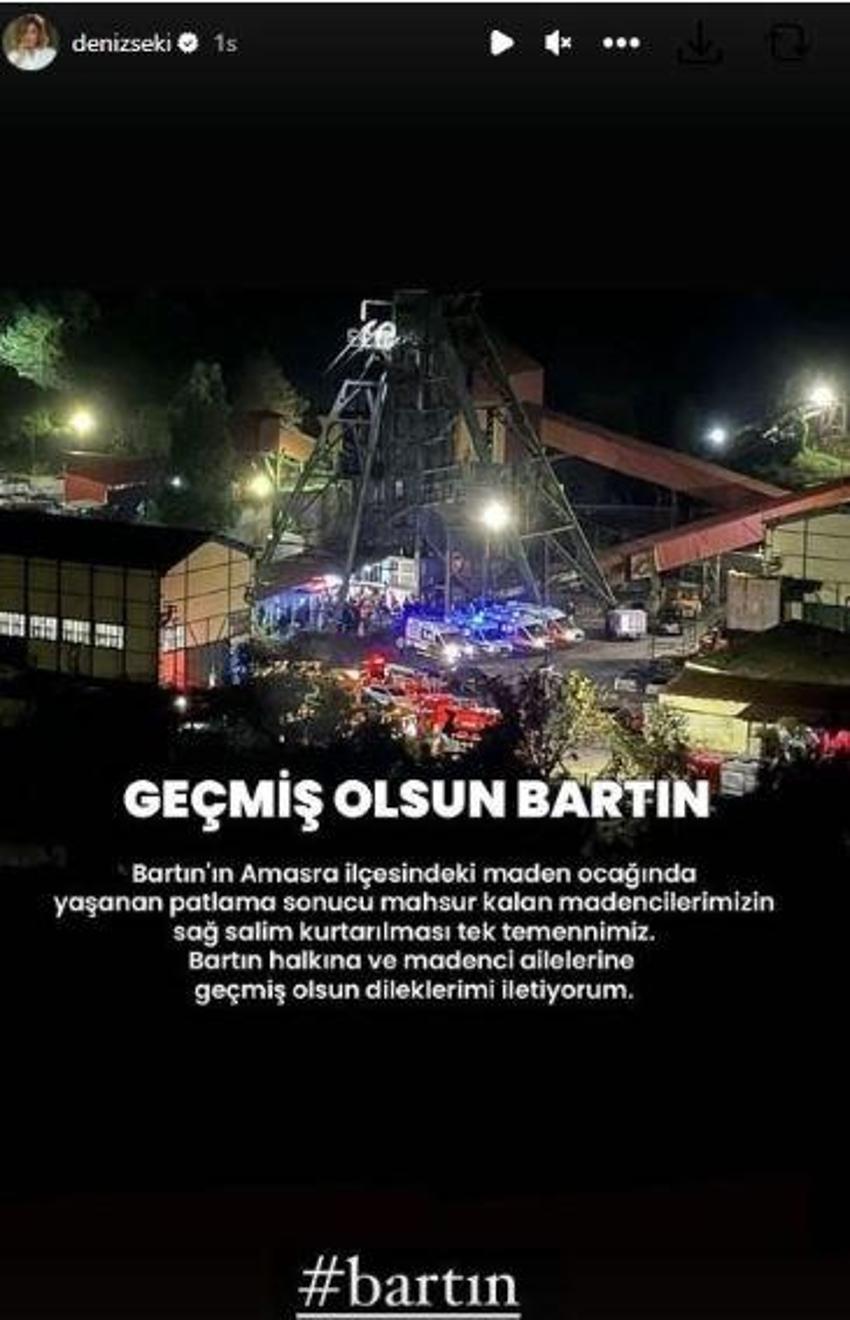 Bartın'da maden ocağında patlama! Ünlü isimlerden paylaşımlar peş peşe geldi!