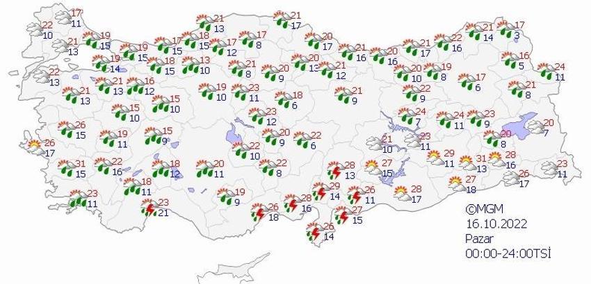 Kuvvetli yağış ve rüzgar ile ilgili son dakika uyarısı! Meteoroloji saat verip açıkladı: İstanbul ve Ankara’yı sert vuracak