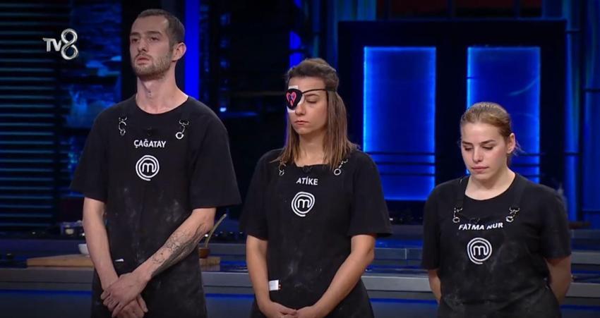 Masterchef Türkiye 16 Ekim 2022 elenen isim belli oldu! MasterChef Çağatay mı, Fatma Nur mu, Atike mi?