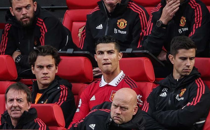 Manchester United'da Cristiano Ronaldo'dan şok hareket! Erik ten Hag: Yarın ilgileneceğim