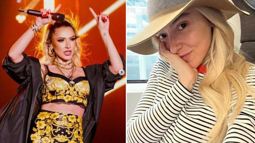 Hadise Londra pozlarıyla sosyal medyayı salladı!