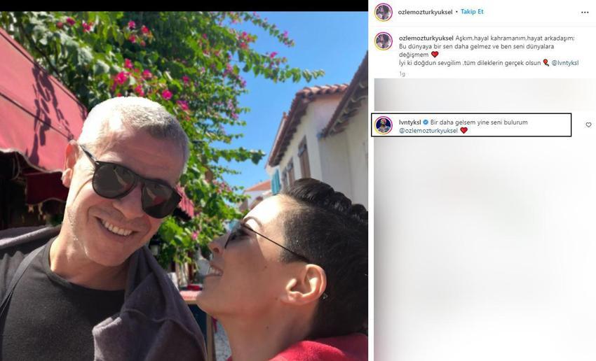 Özlem Öztürk'ten eşi Levent Yüksel'e: Bu dünyaya bir sen daha gelmez!