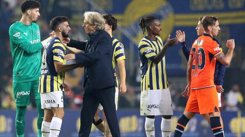 Fenerbahçe Başakşehir'i devirdi! Jorge Jesus: Avrupa futbolunun zirve kalitesindeki futbolu oynadık