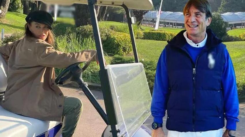 Hülya Avşar ile Kaya Çilingiroğlu golf oynamaya gitti! Yeni poz