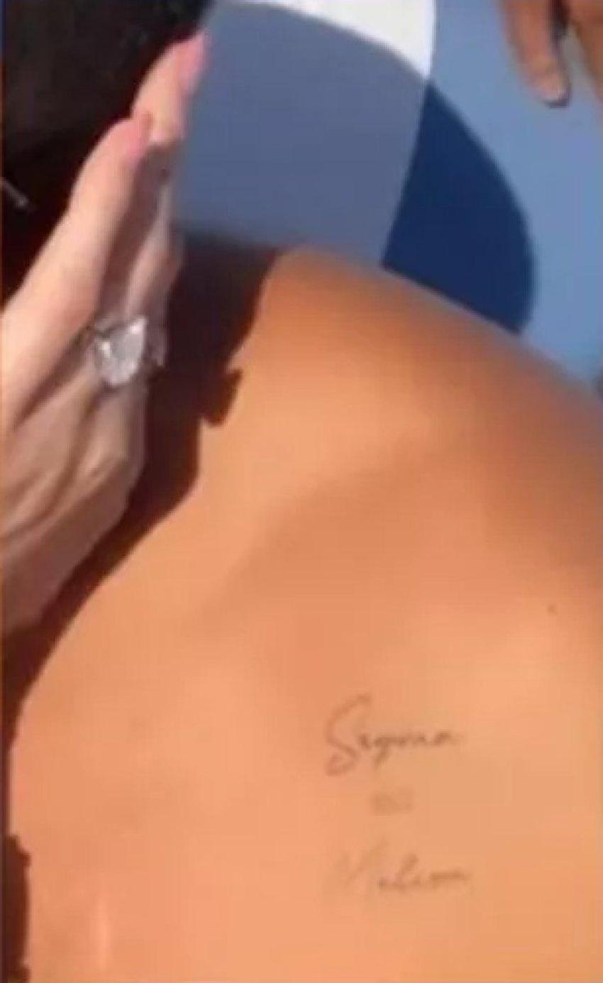 Mohammed Alsaloussi'den Şeyma Subaşı’na dövme sürprizi!
